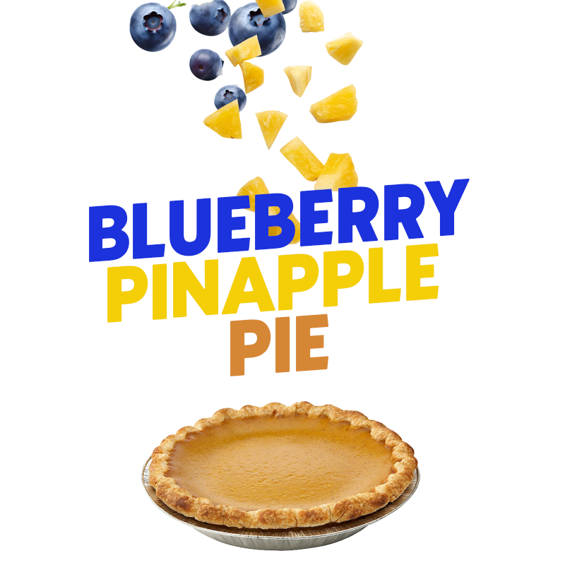 Blueberry Pineapple Pie