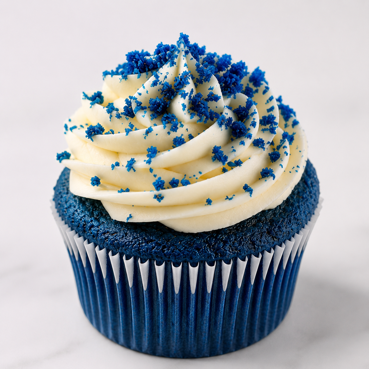 Blue Velvet Cupcake