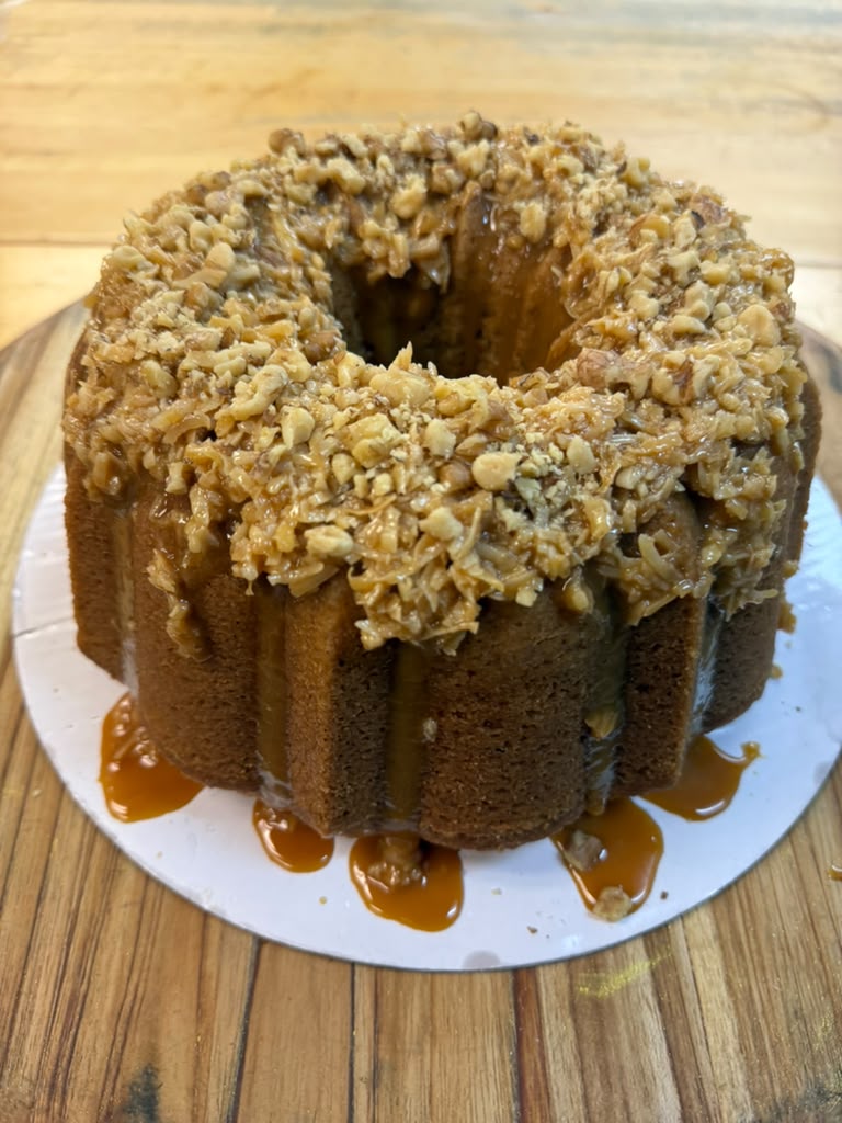Walnut Coconut Pound Cake