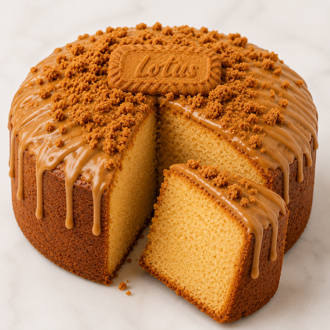 Biscoff Cookie Butter Poundcake