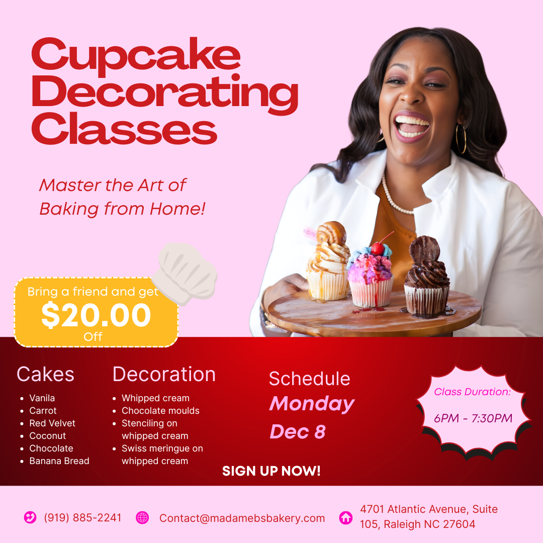 Cupcake Decorating Class
