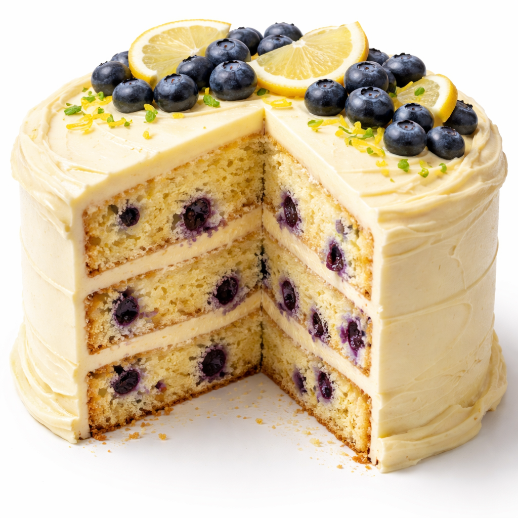 Lemon Blueberry Cake