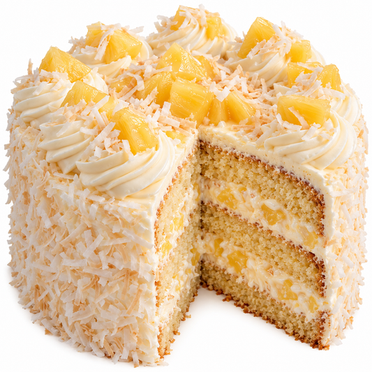 Pineapple Coconut Cake