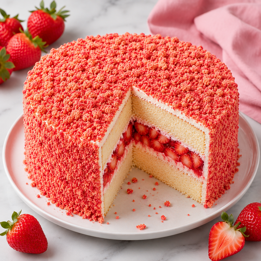 Strawberry Crunch Shortcake