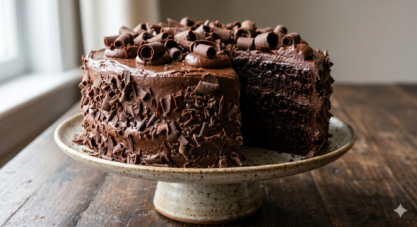Tripe Chocolate Cake