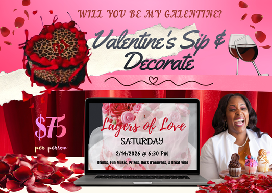 Valentine's Sip & Decorate