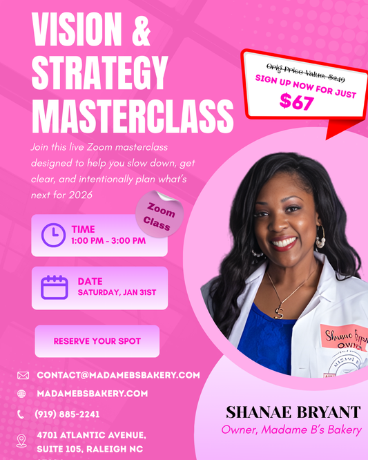 Vision & Strategy Masterclass (Zoom Experience)