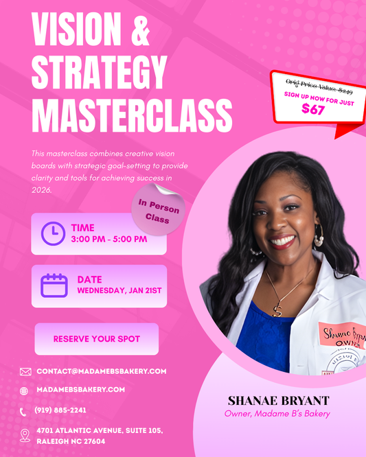 Vision & Strategy Masterclass (In-Person)