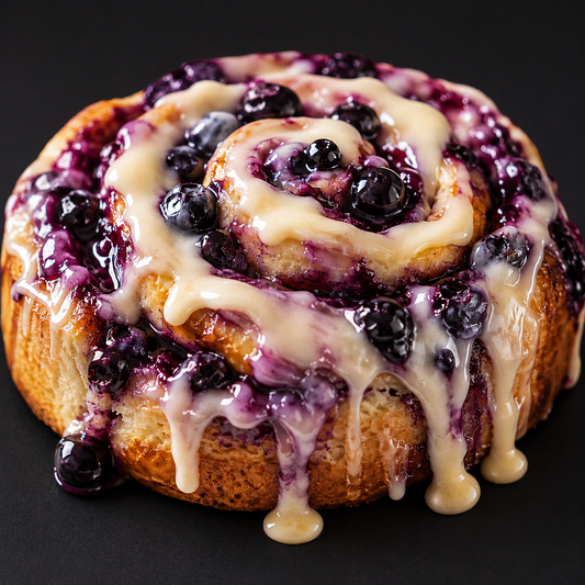 Blueberry Creamcheese Cinnamon Roll