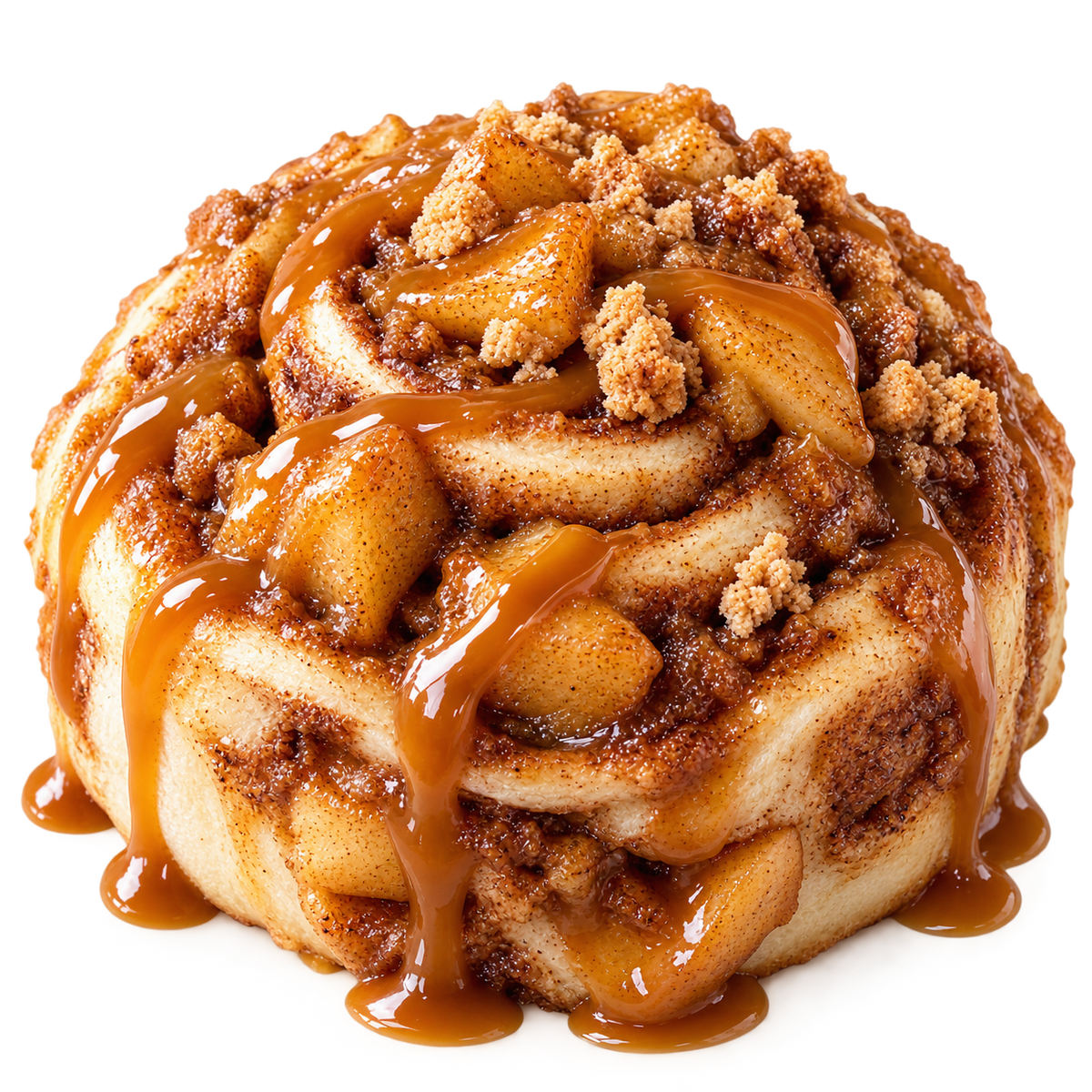 Caramel Apple Pie Cinnamon Roll