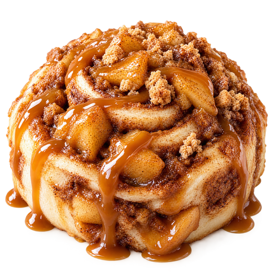 Caramel Apple Pie Cinnamon Roll