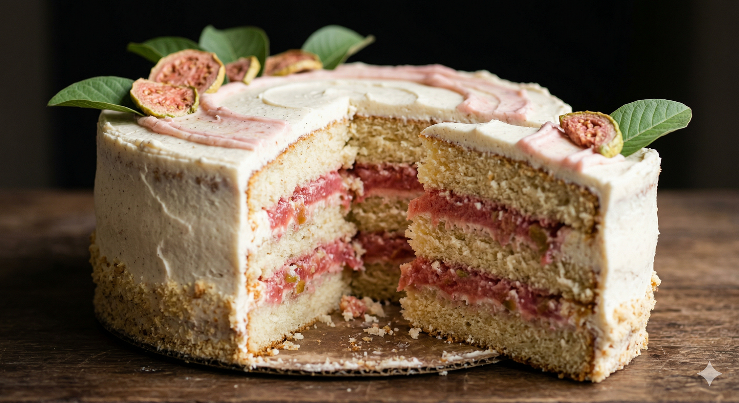 Vanilla Guava Cake