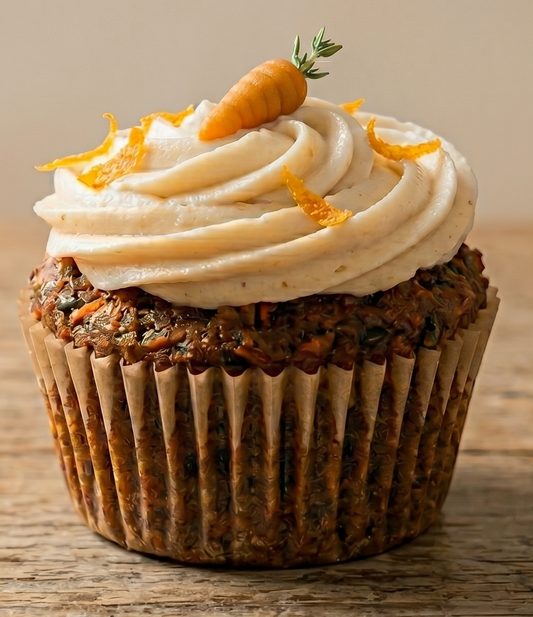 Vegan Carrot Cupcake
